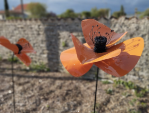 création métallique florales